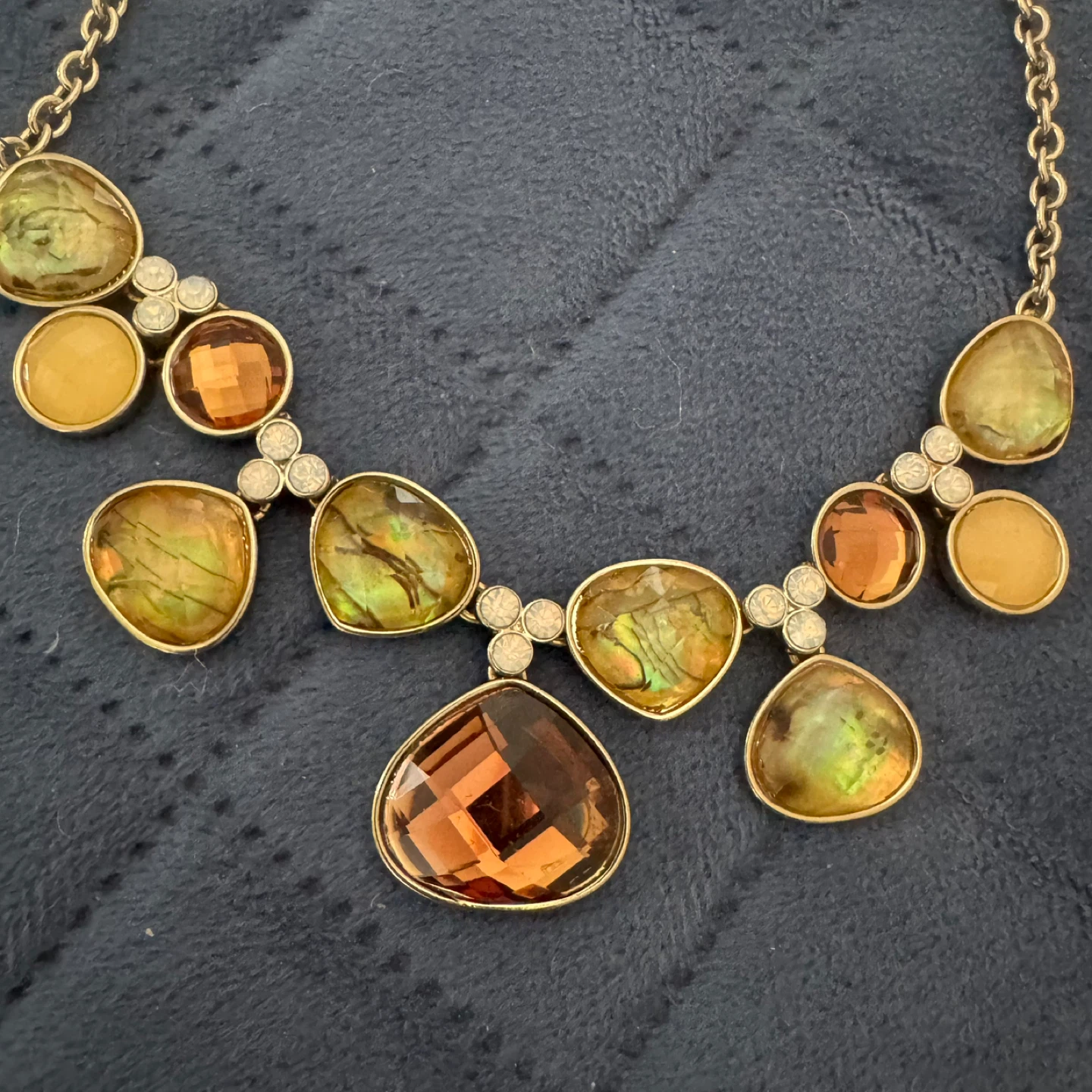VTG Napier Gold-Tone Statement Necklace - photo 3