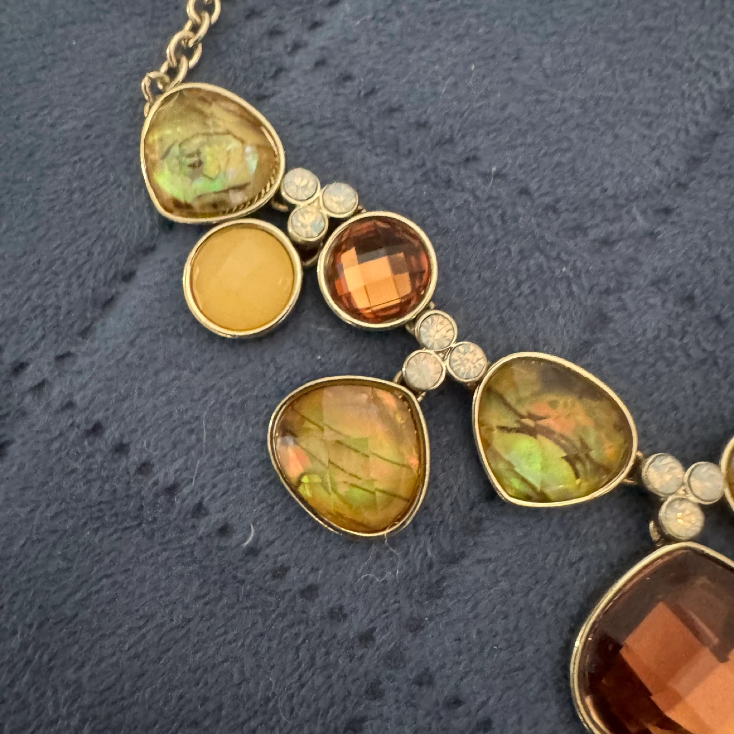 VTG Napier Gold-Tone Statement Necklace - photo 5
