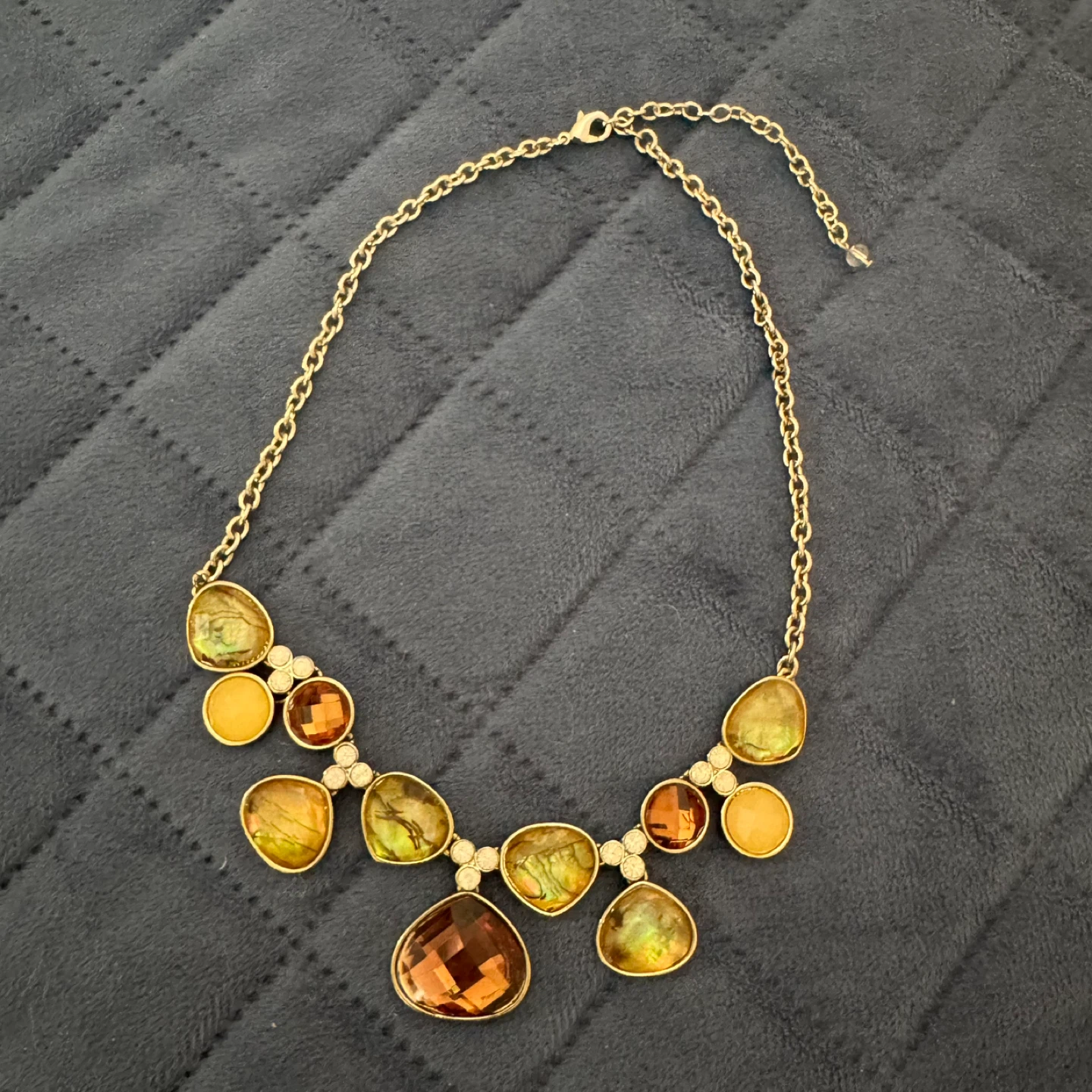 VTG Napier Gold-Tone Statement Necklace - photo 2