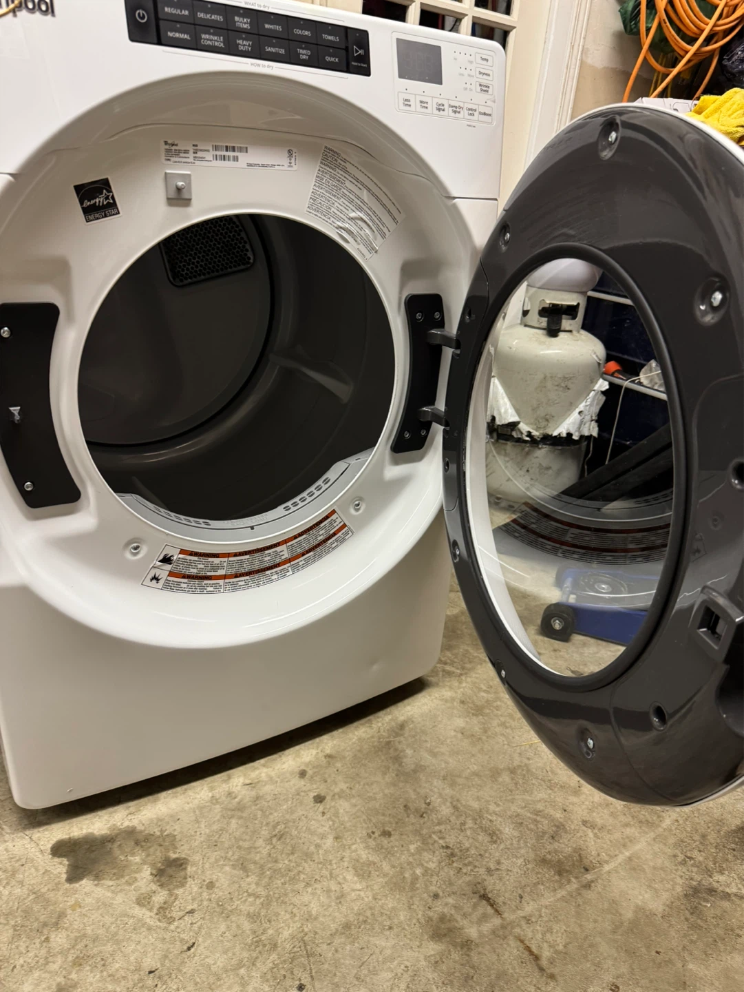 Whirlpool White Electric Dryer - photo 5