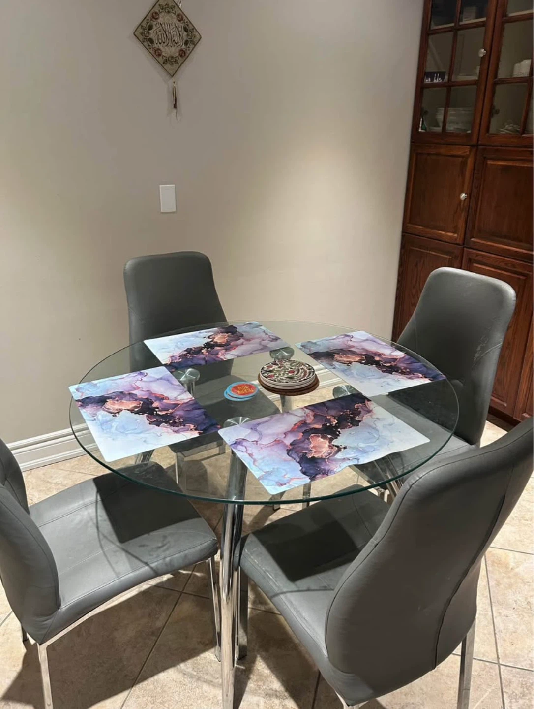 Glass Dining Table