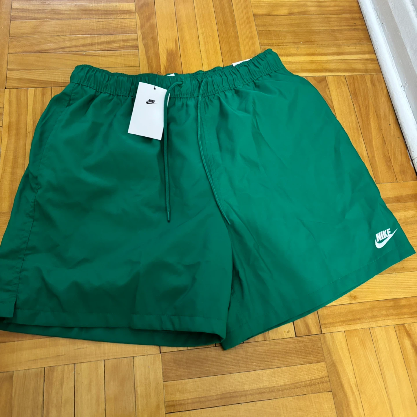 Nike Green Sport Shorts - Size M