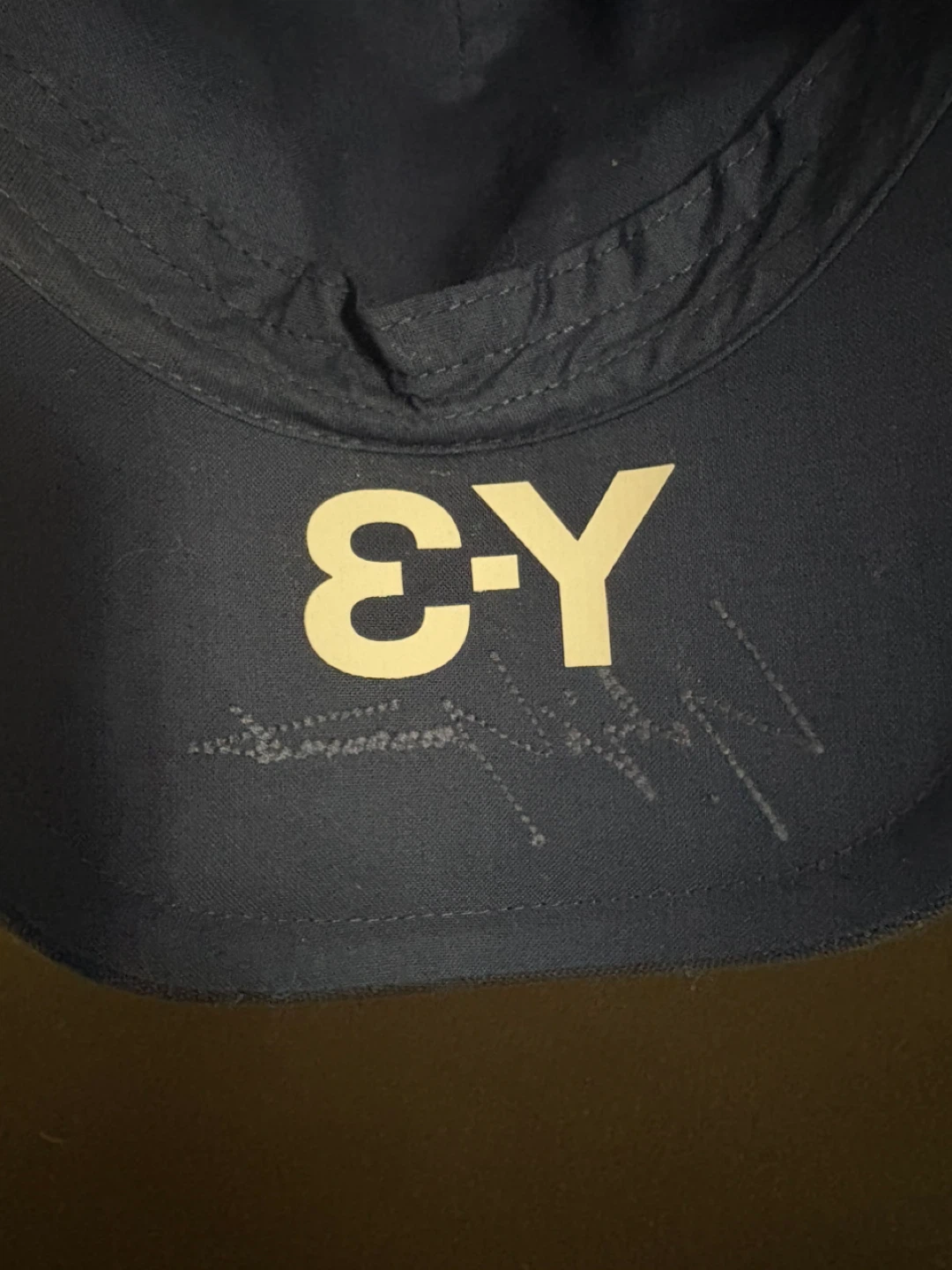 Y-3 Adidas Yohji Yamamoto OSFA Navy Baseball Cap - photo 3