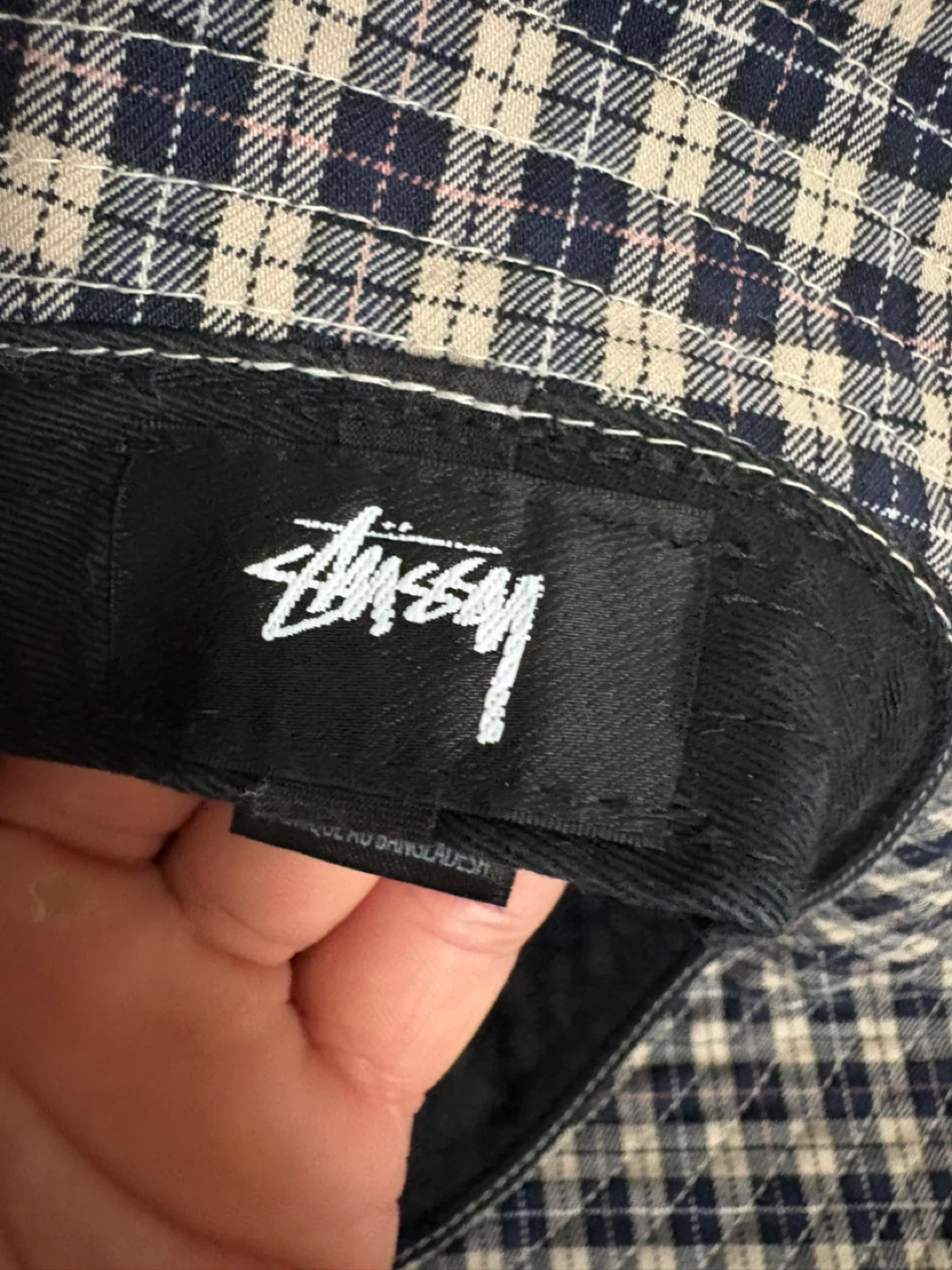 Stüssy Plaid Bucket Hat - photo 2