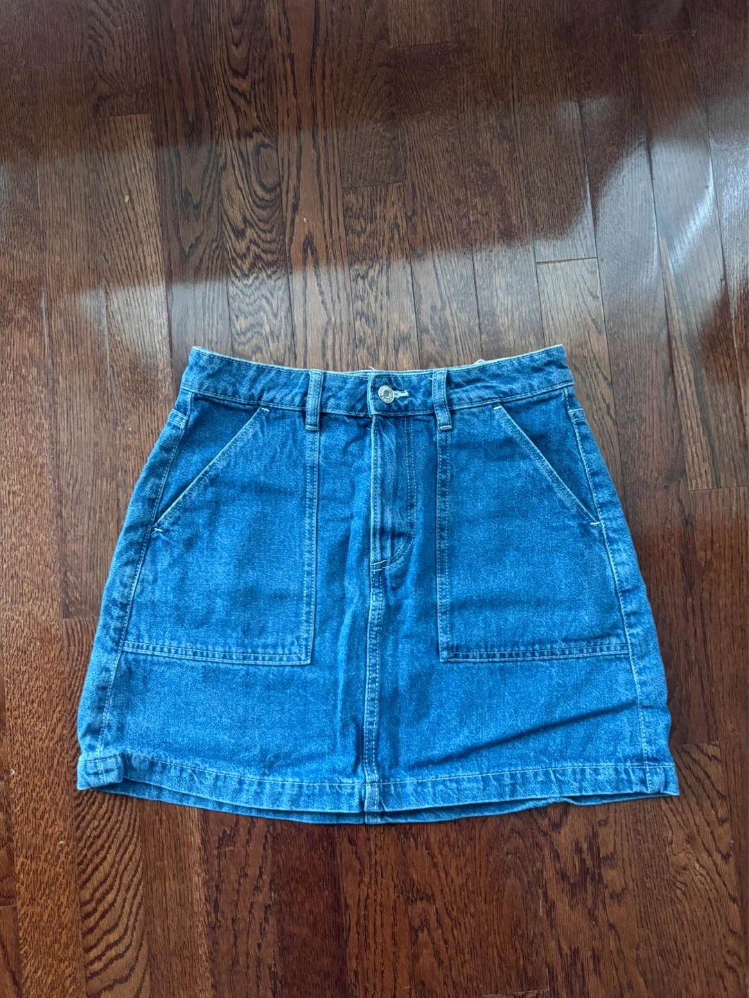 Denim skirt