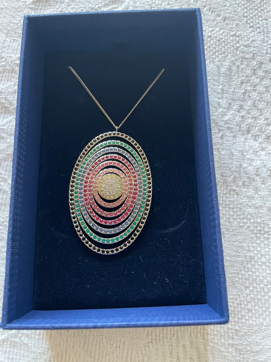 Swarovski Oval Crystal Pendant Necklace - photo 2