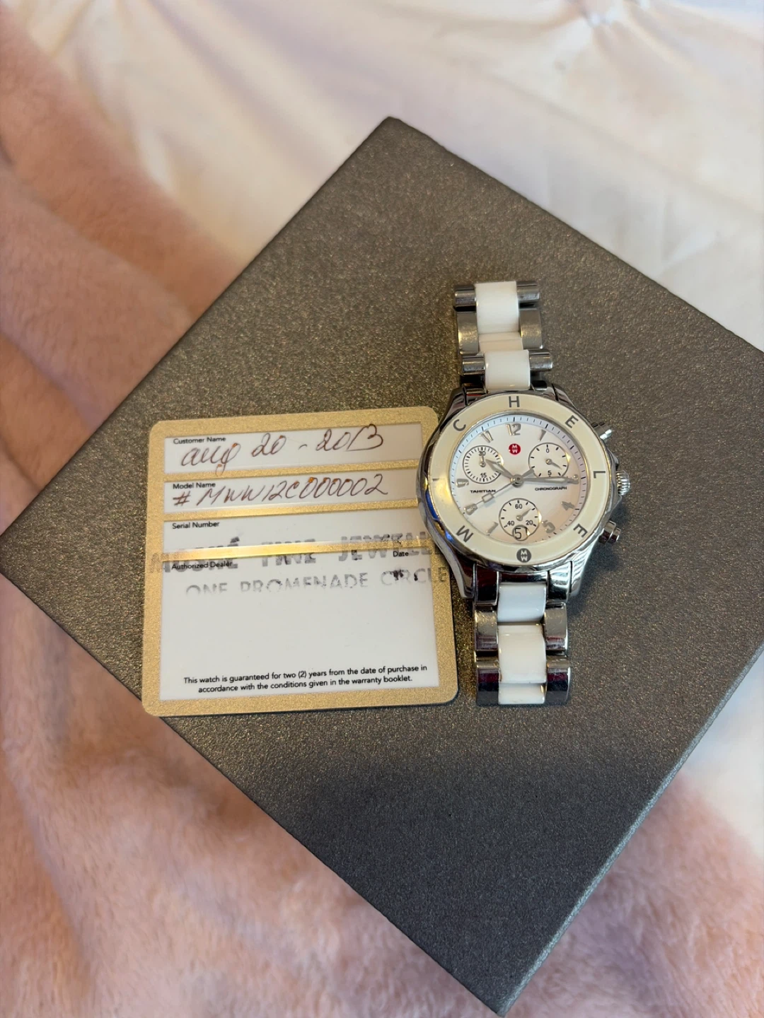 Michele Tahitian Chronograph Watch - photo 3