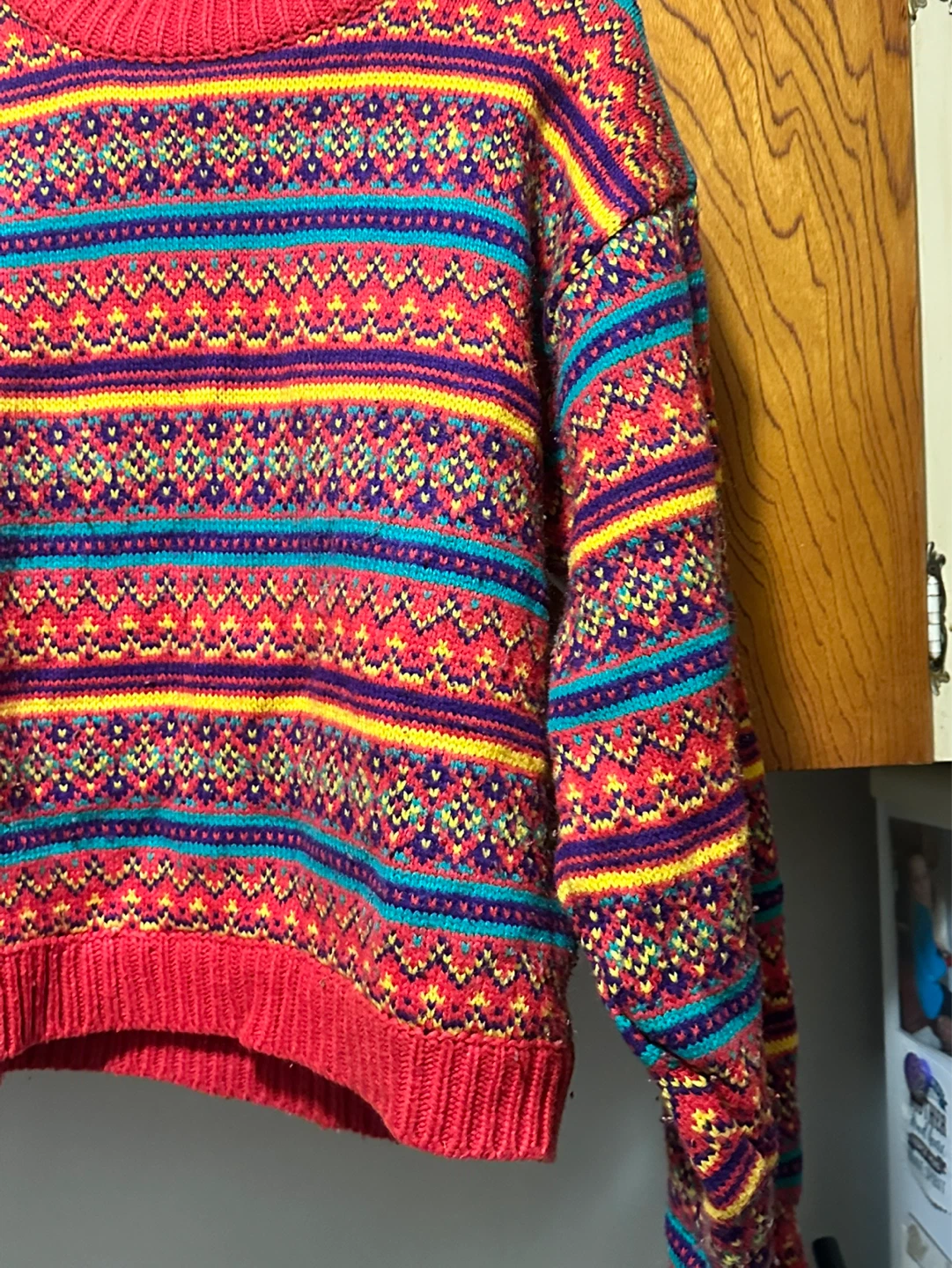 1980s Shebop Wool Sweater - photo 3