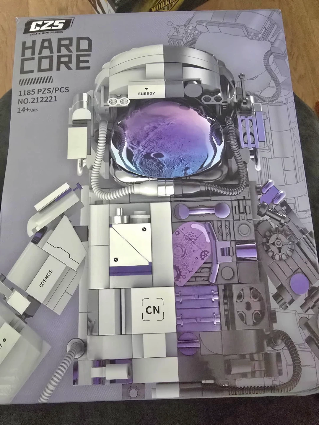 C75 Hard Core Astronaut Building Blocks Set 1185 PCS