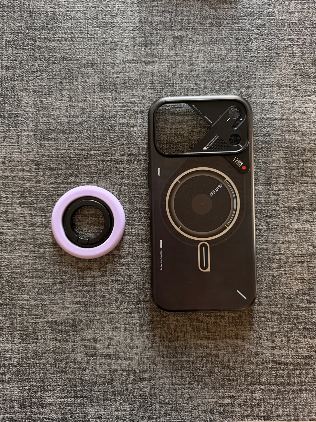 AULUMU MagSafe Compatible Phone Case with Pop Socket - photo 2