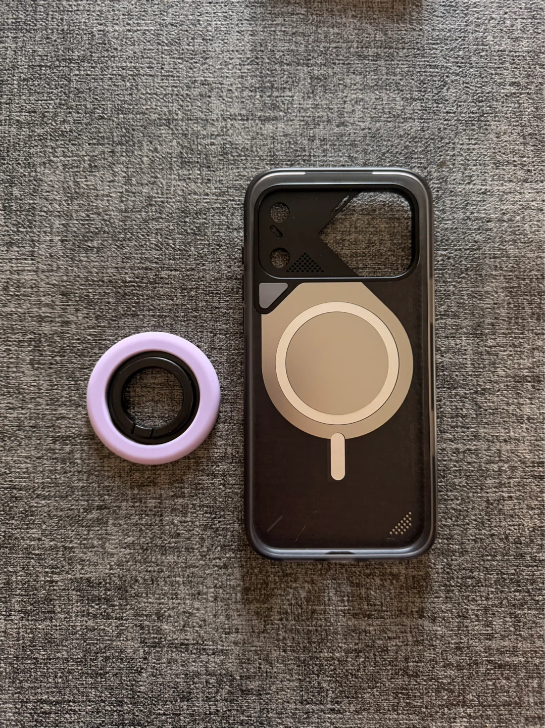 AULUMU MagSafe Compatible Phone Case with Pop Socket - photo 3