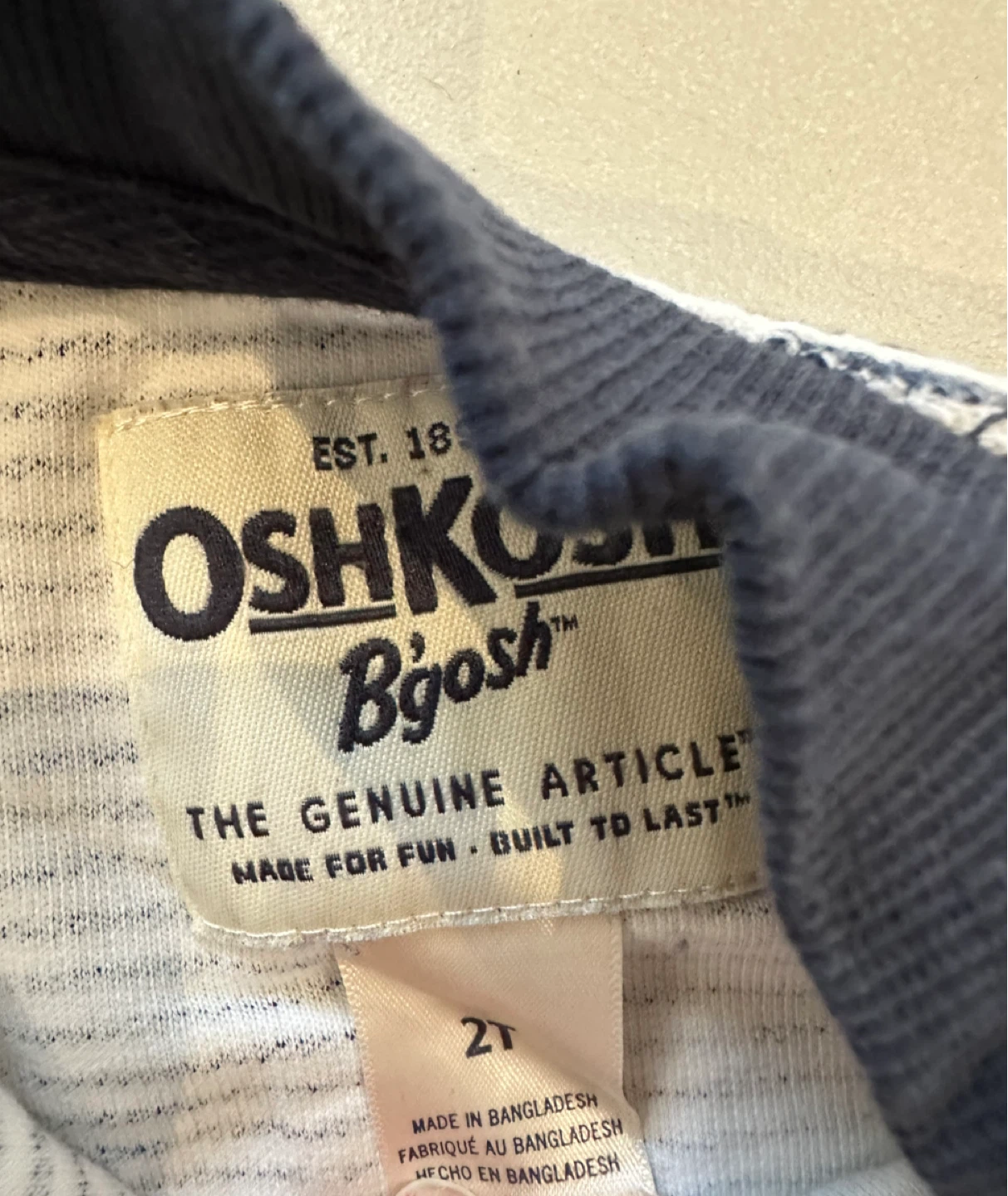 OshKosh B'gosh Striped Bomber Jacket - photo 2