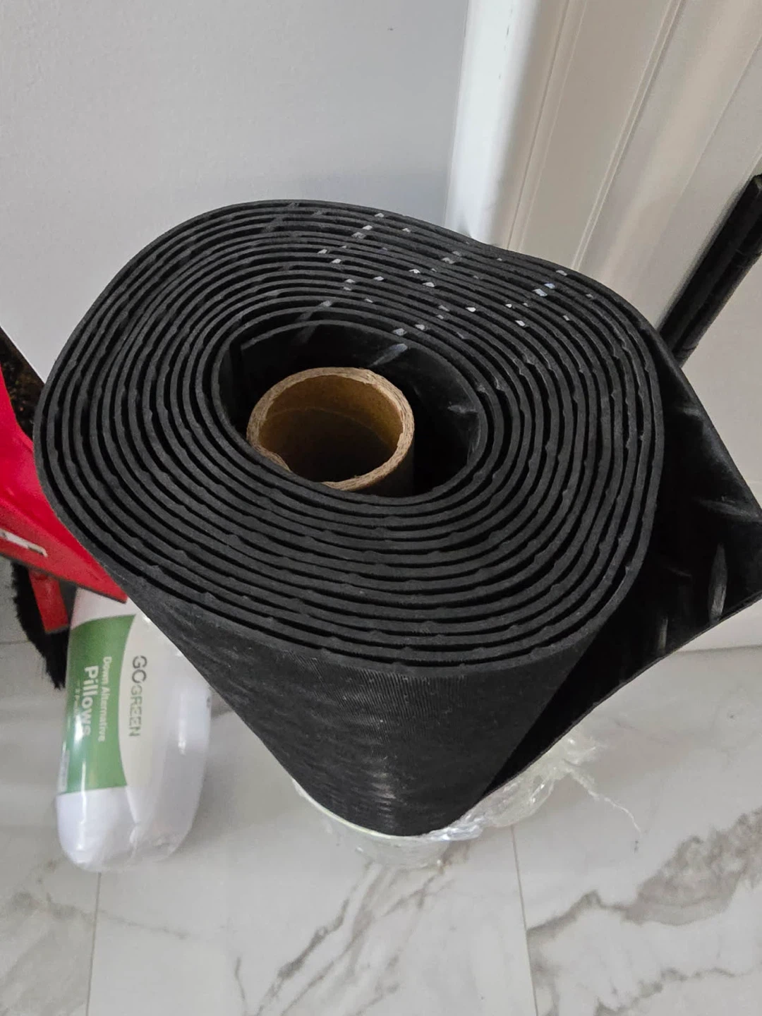 Black Diamond Plate Garage Floor Mat Roll - 8mm x 20 FT - photo 3