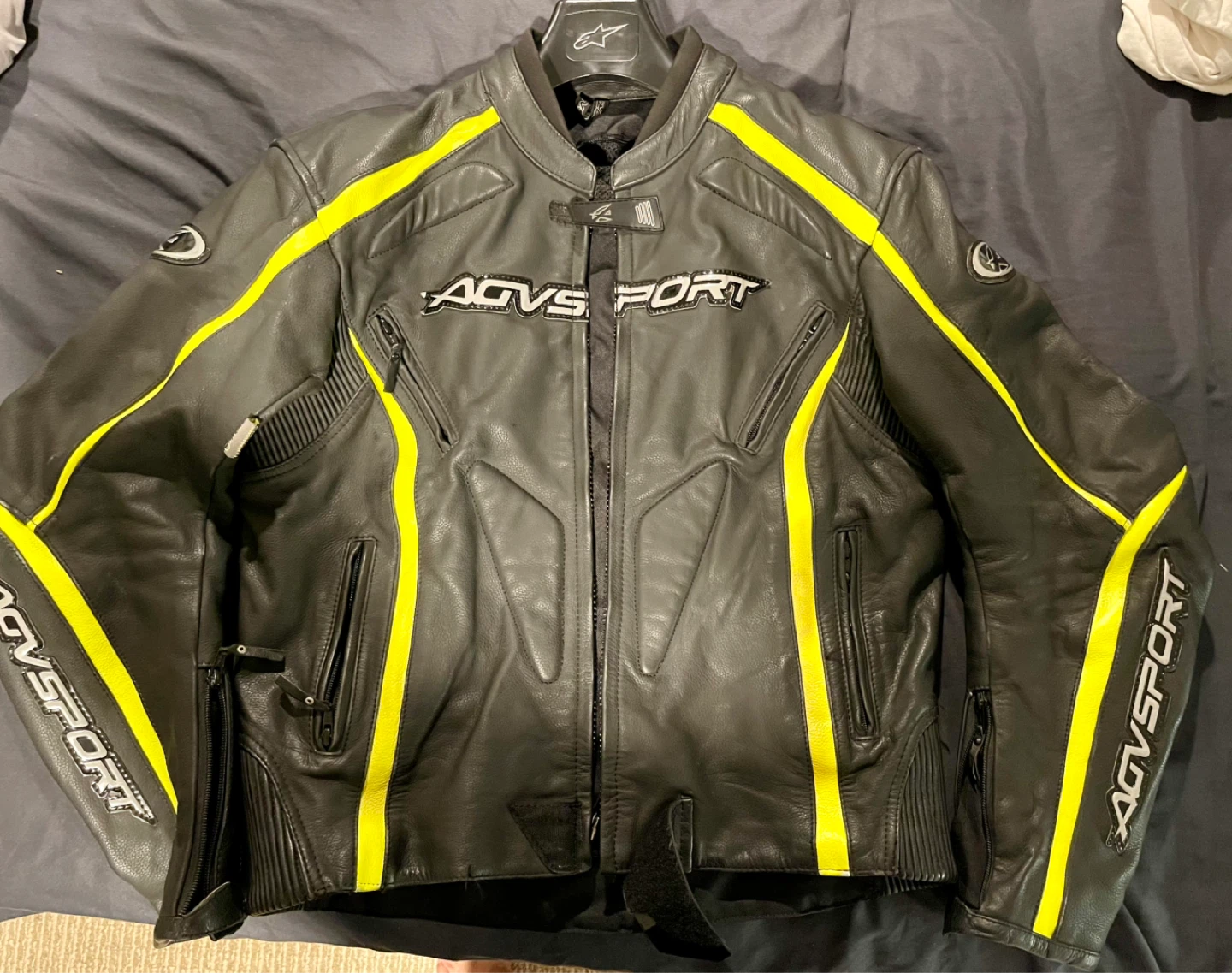 AGVSport Motorcycle Leather Jacket