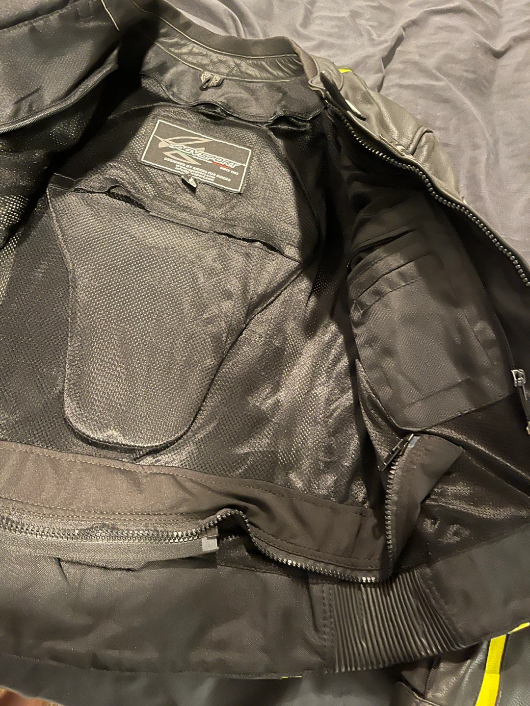 AGVSport Motorcycle Leather Jacket - photo 2