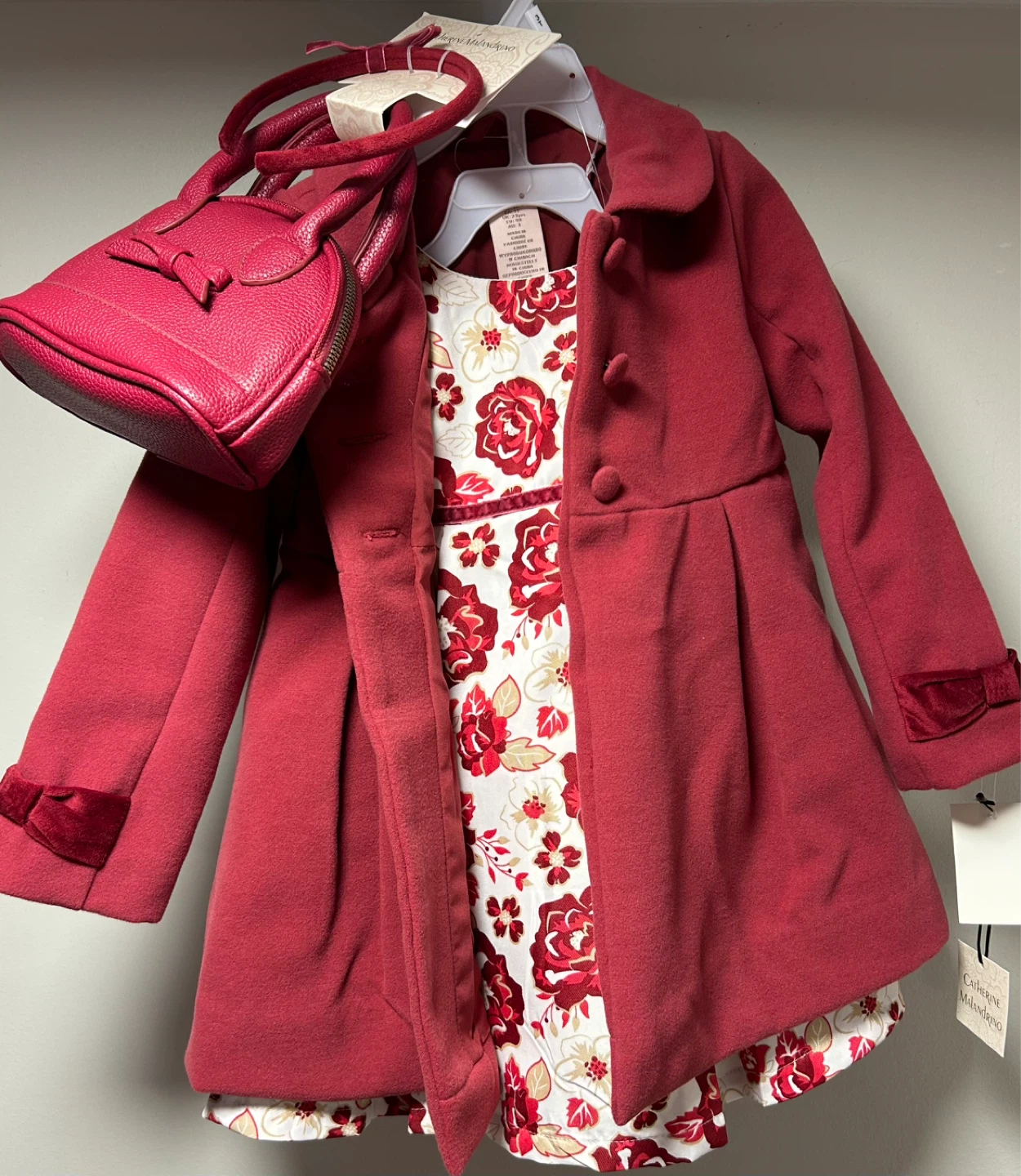 Spring/Fall Coat Summer Dress Purse Headband. New. 3T - photo 2