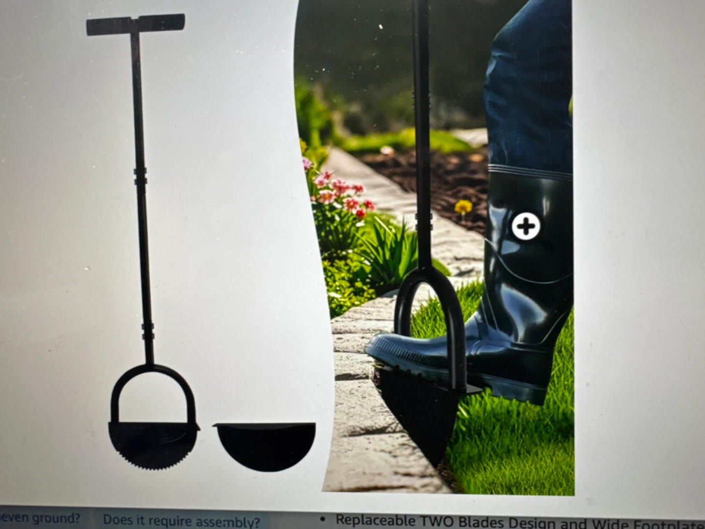 T-Handle Weeder with Replaceable Blades