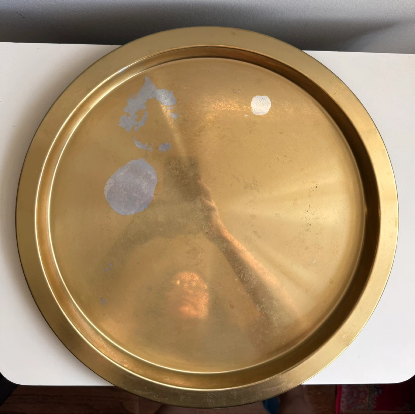 IKEA Brass Serving Tray