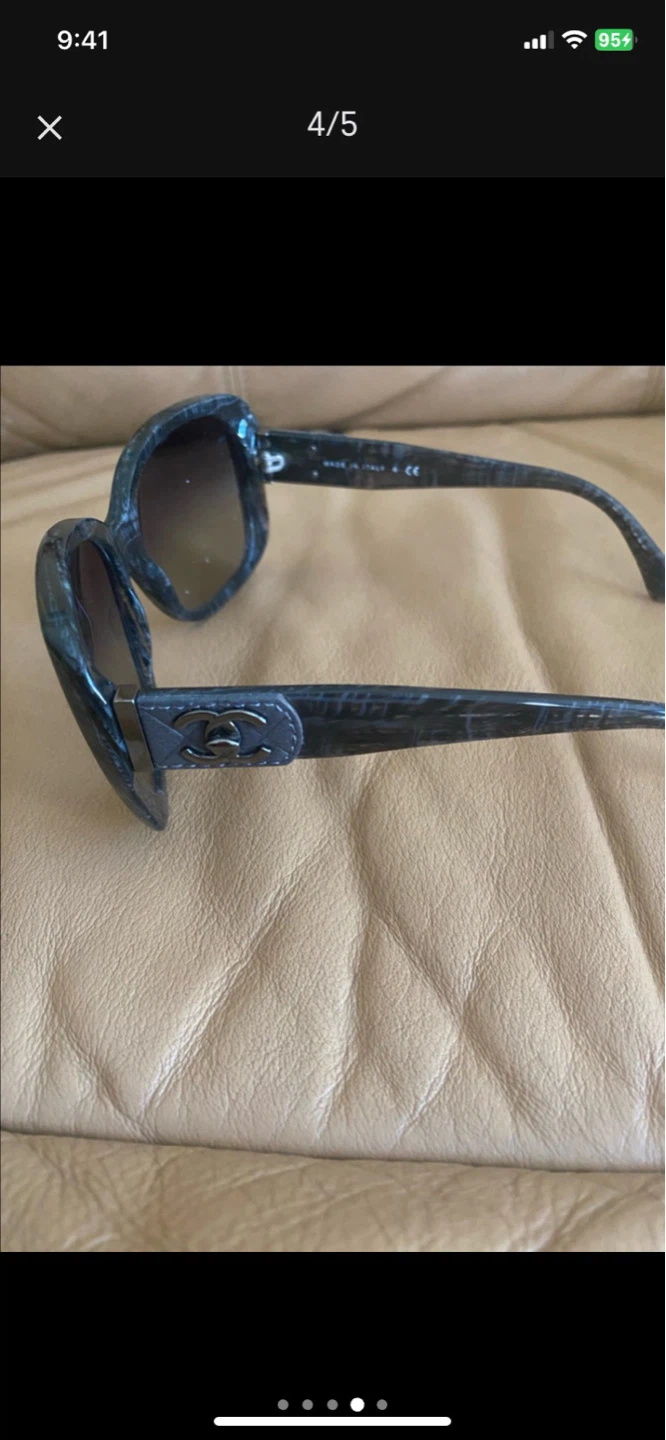 Chanel Women's Sunglasses - Black Tortoiseshell Pattern - photo 4