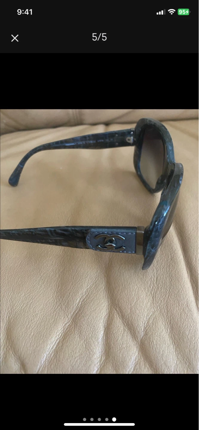 Chanel Women's Sunglasses - Black Tortoiseshell Pattern - photo 5