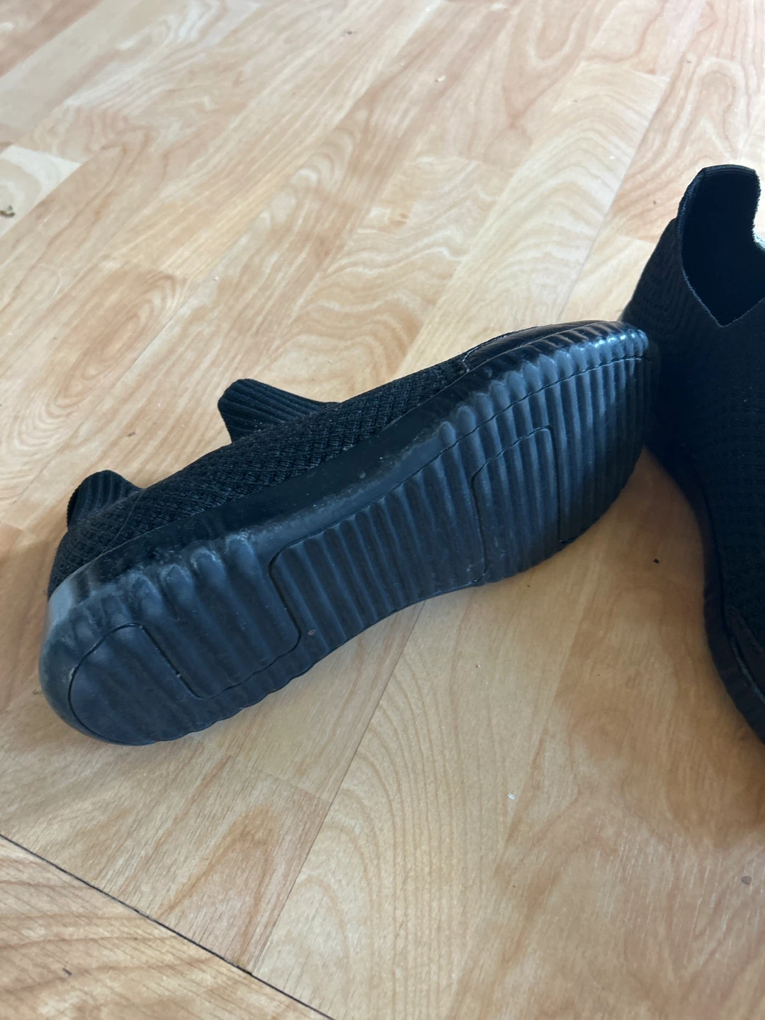 Torrid Black Slip-On Knit Sneakers - photo 4