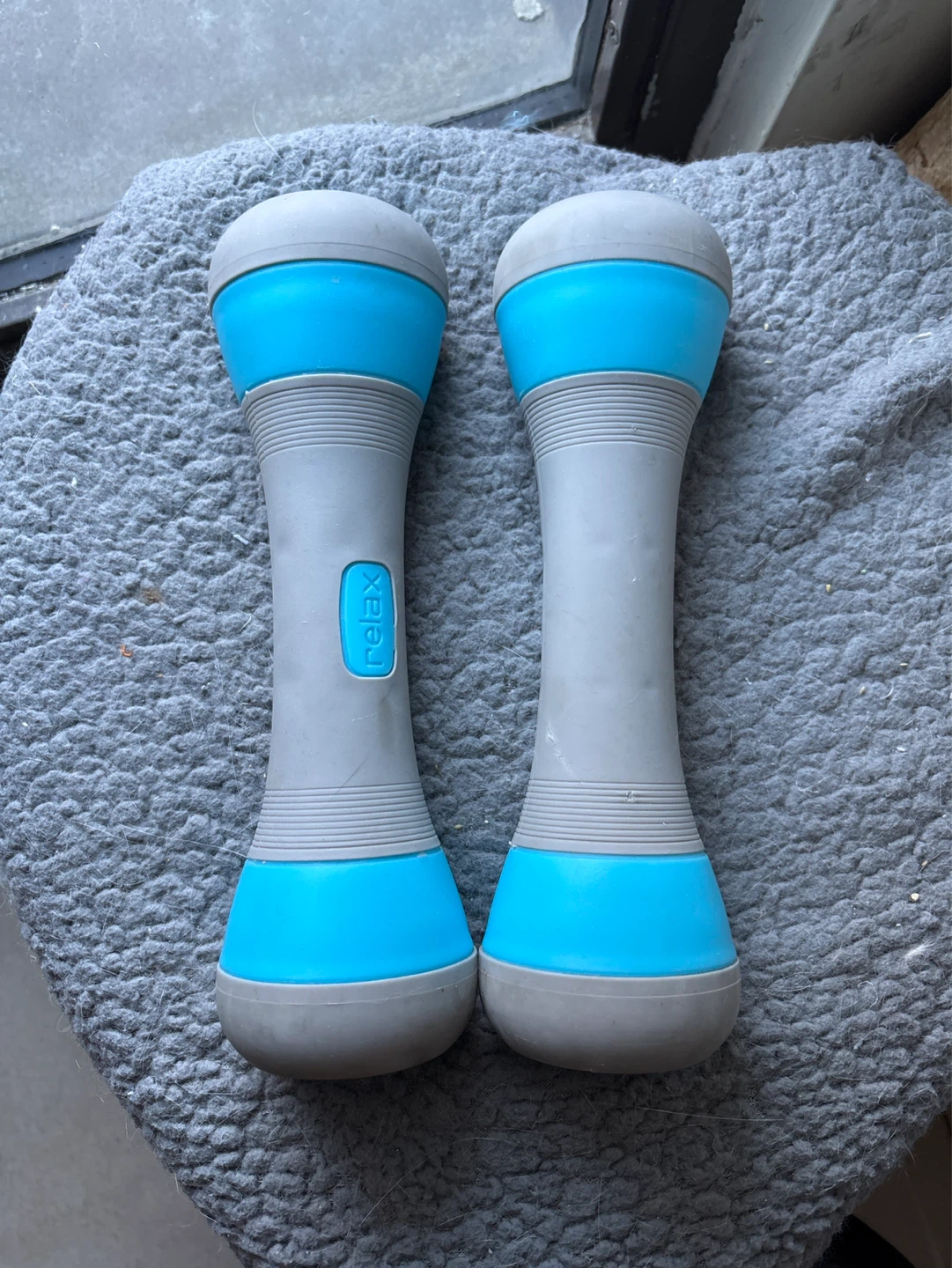RELAX Dumbbells - Blue & Grey - photo 2