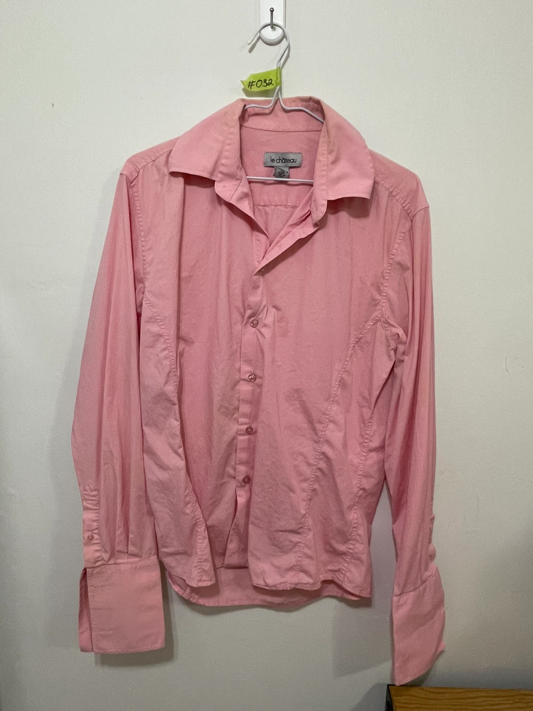 Le Château Pink Button-Up Shirt
