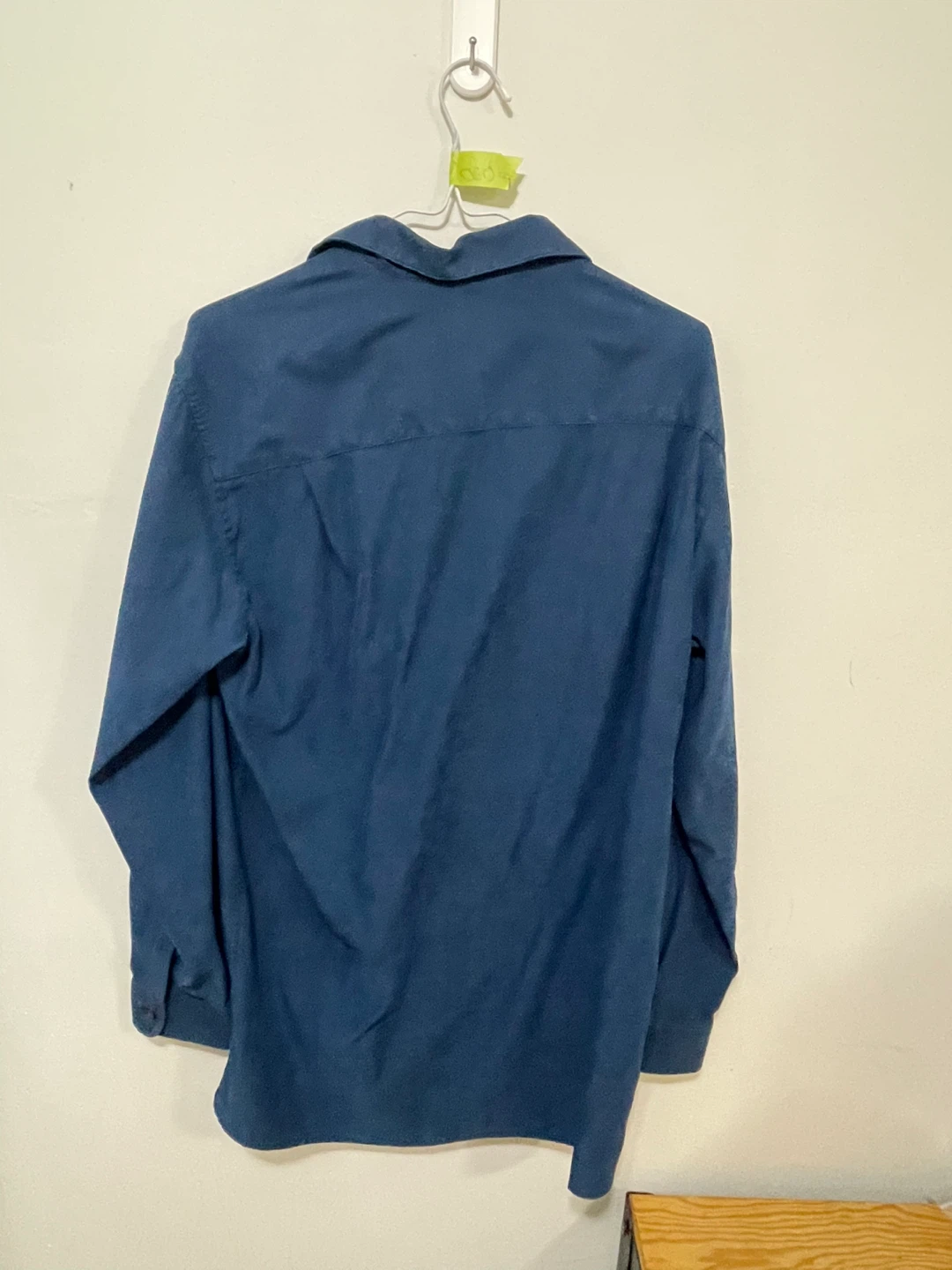 BRANDINI Men's Blue Long Sleeve Button-Up Shirt Size M - photo 2
