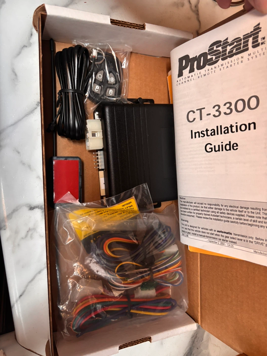 ProStart CT-3300 Remote Car Starter System - photo 2