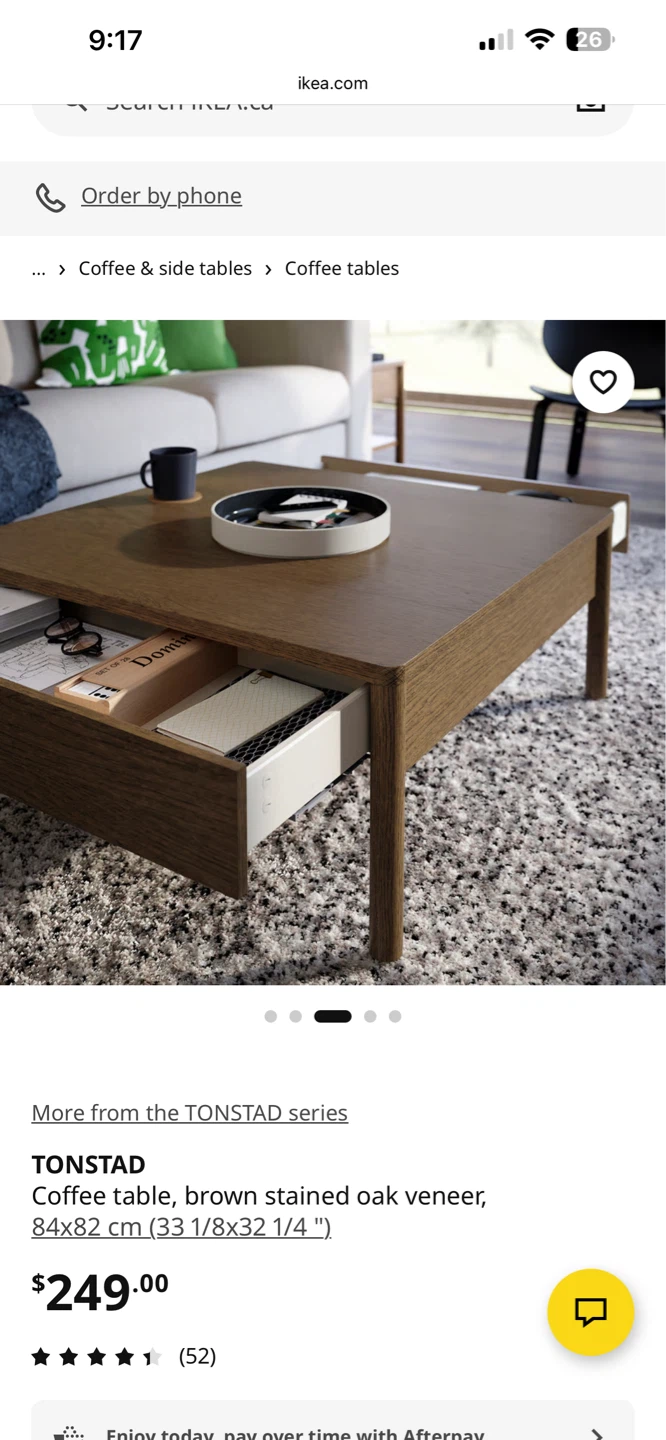 IKEA TONSTAD Coffee Table - photo 3