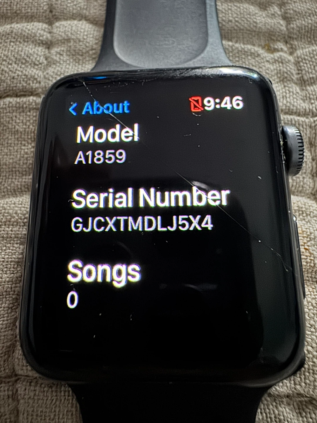 Apple Watch Series 3 - 42mm - Black
