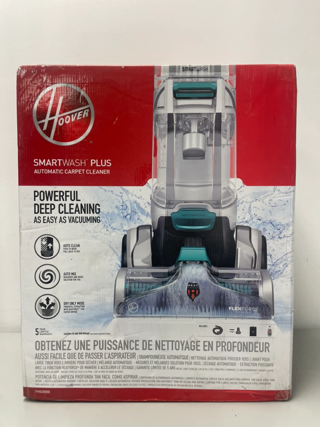 Hoover SmartWash Plus Automatic Carpet Cleaner - photo 2