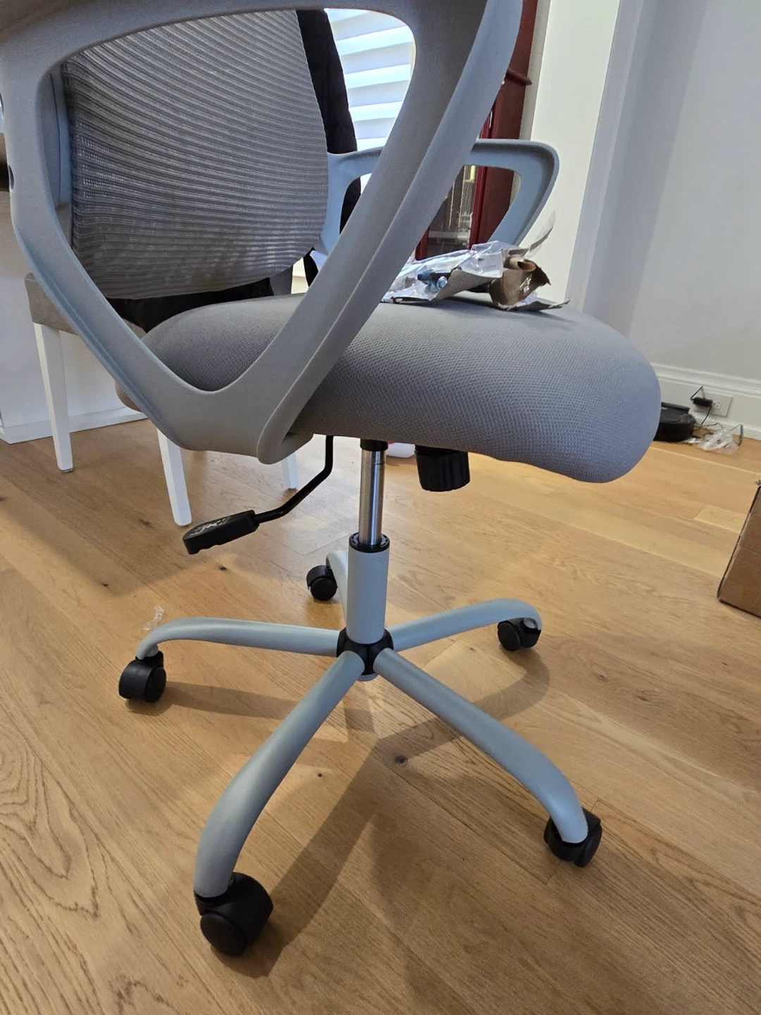 Grey Mesh Office Chair - photo 2