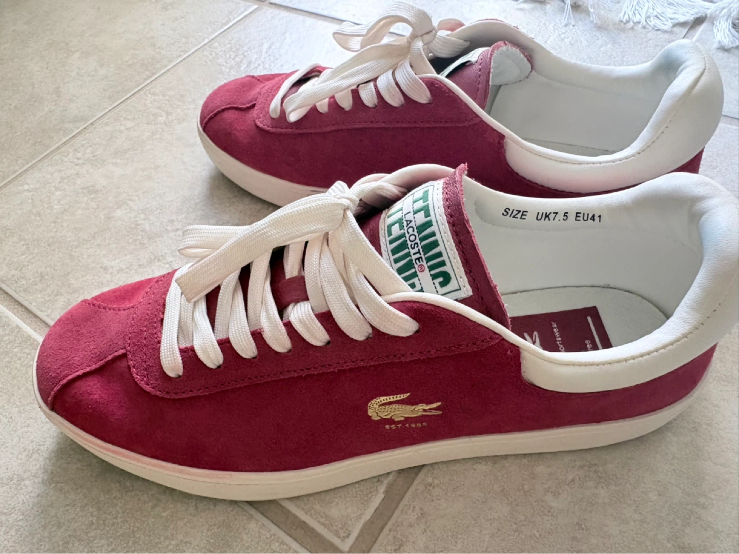 Lacoste unisex  Shoes - Size UK 7.5 / EU 41 - photo 4