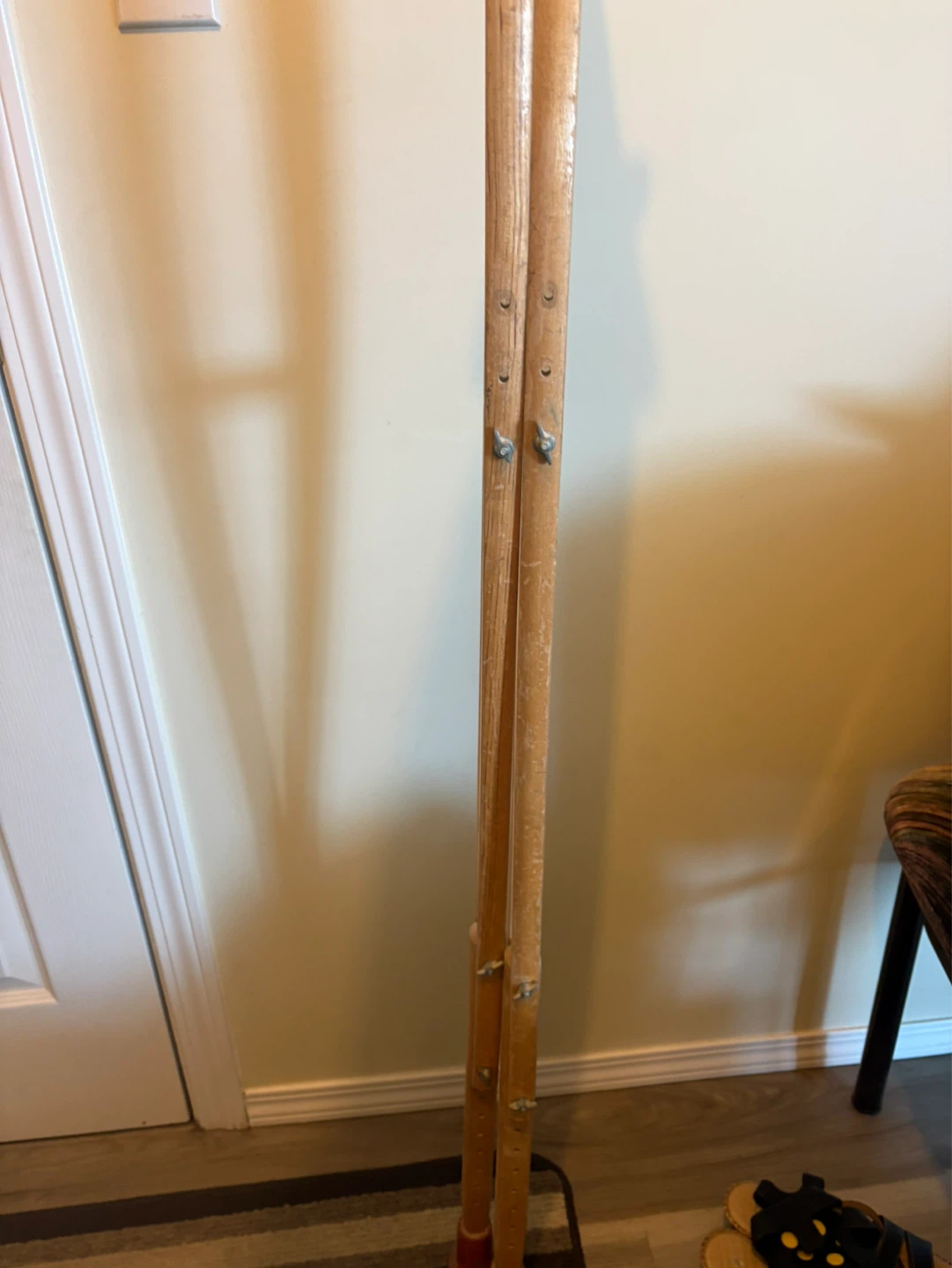 Wooden Crutches - Pair - photo 3