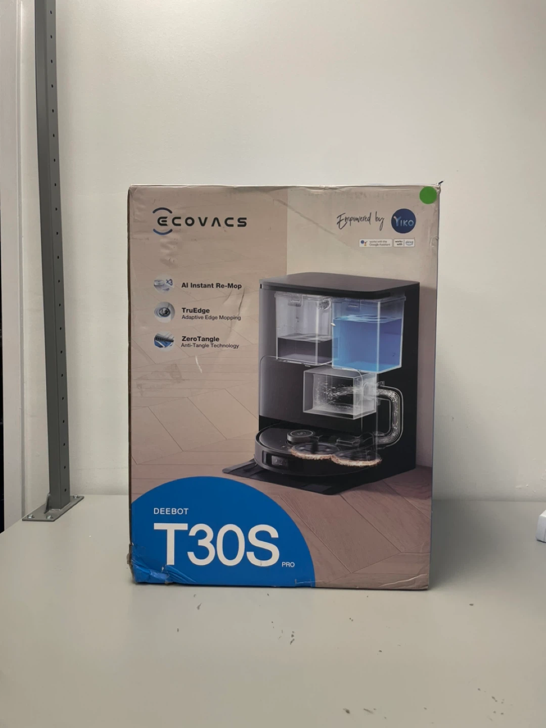 ECOVACS DEEBOT T30S PRO Auto-Lift Mopping Robot Vacuum - photo 2