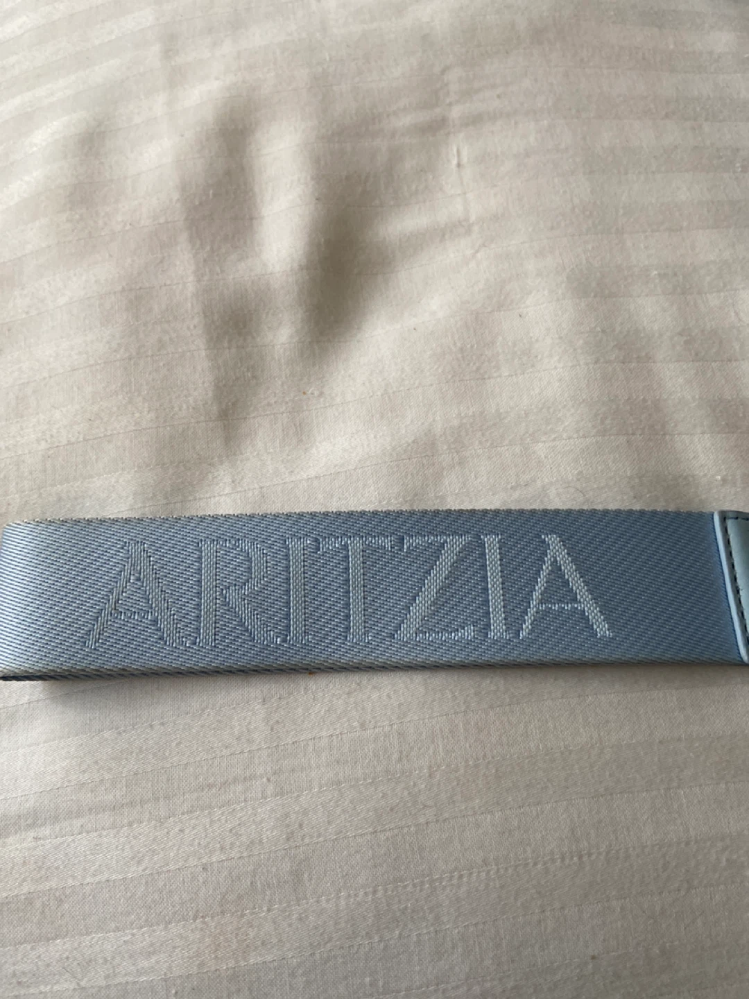 Aritzia Light Blue Lanyard Keychain - photo 3