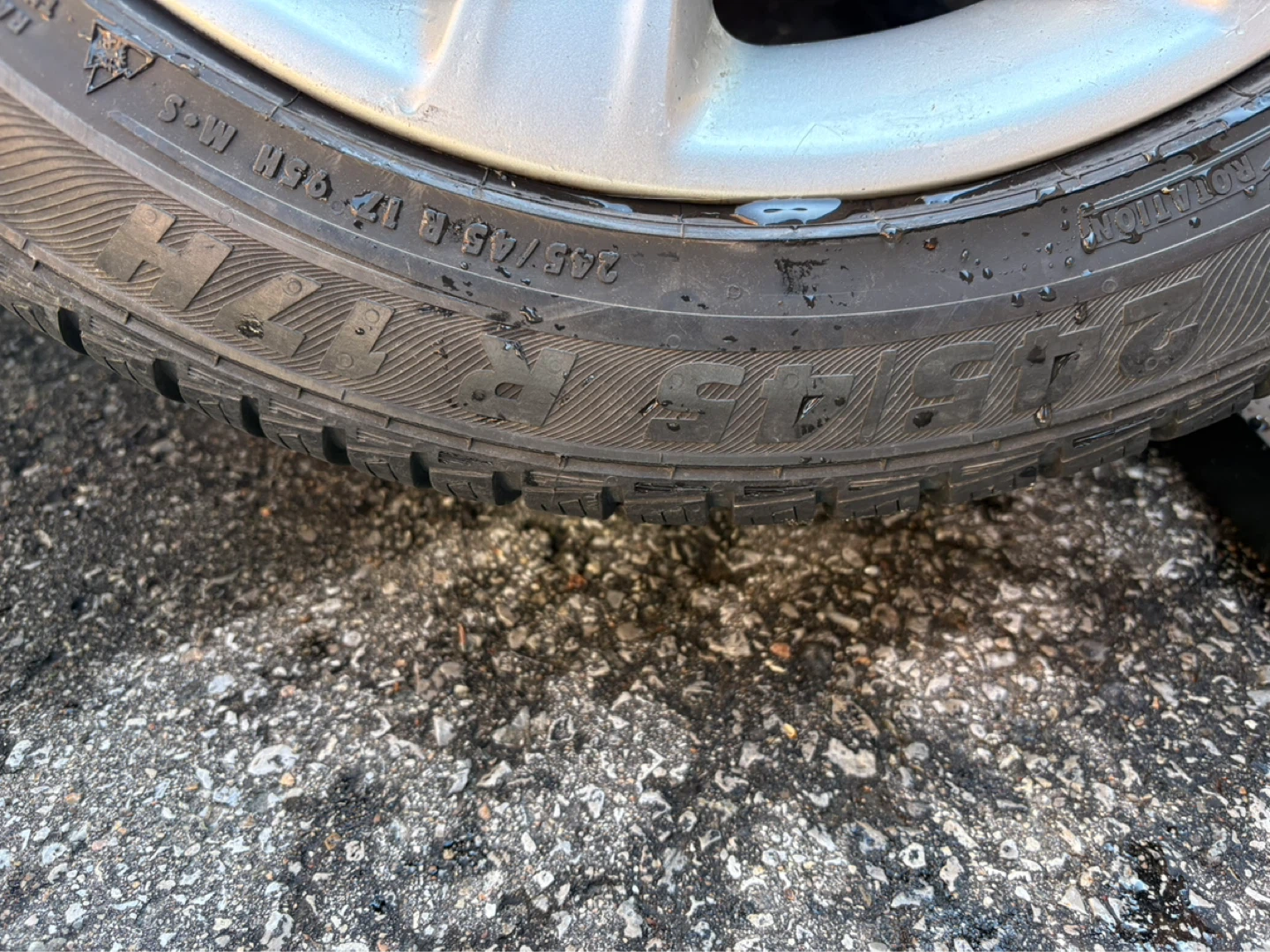 Set of 4 BMW Alloy Wheels with Tires - photo 5