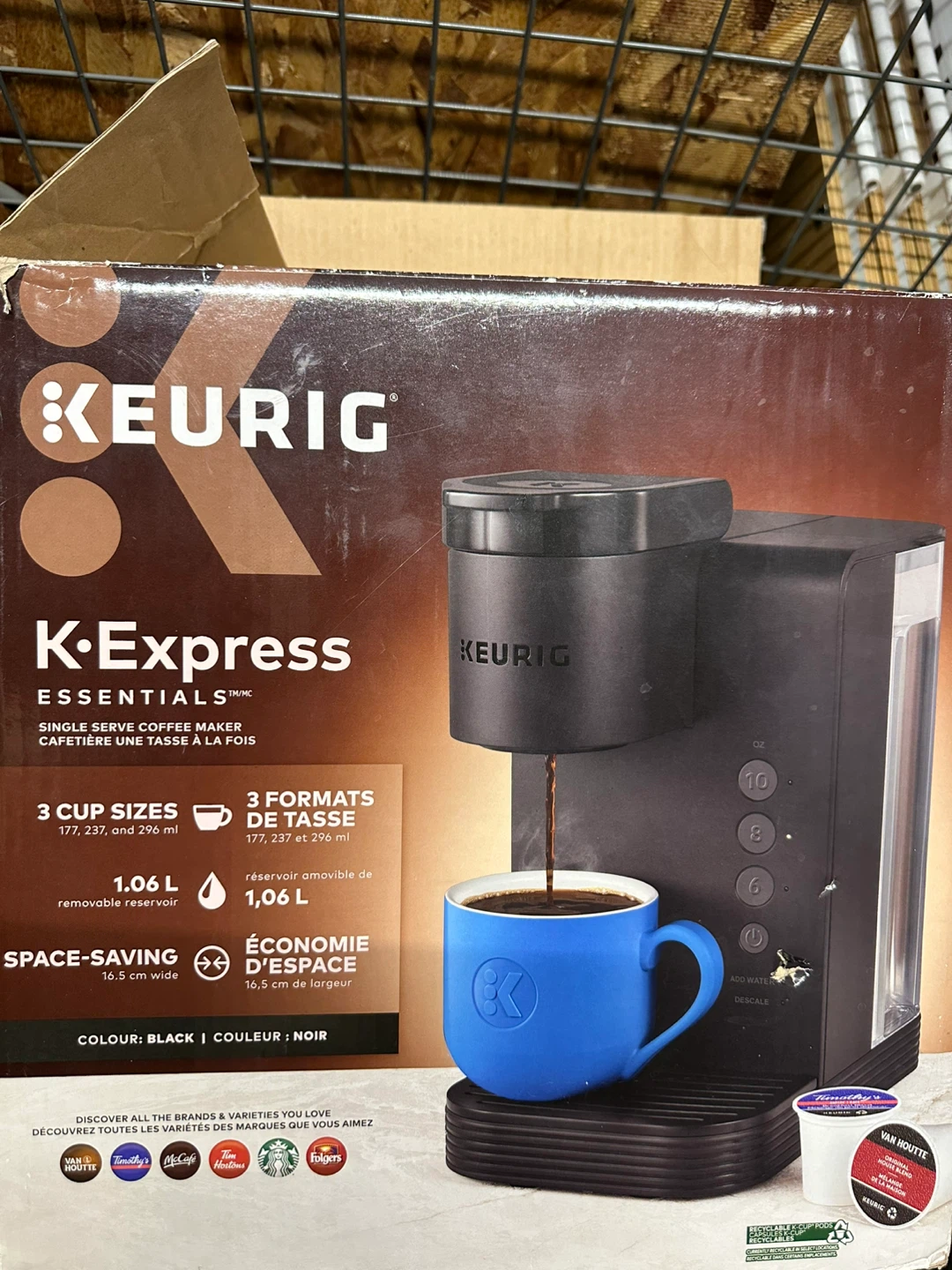 Single Serve Coffee Maker - Black