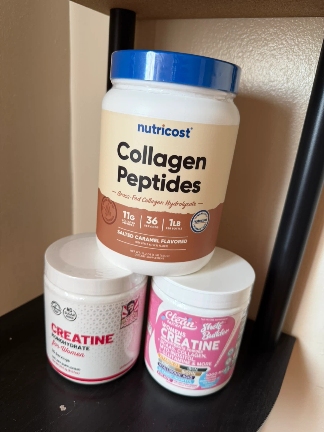Nutricost Collagen Peptides & Creatine Supplements
