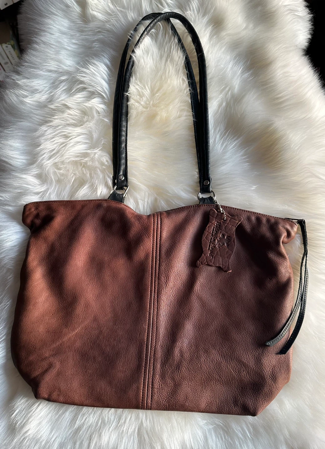 Hides In Hand Irene Leather Tote Bag / Purse