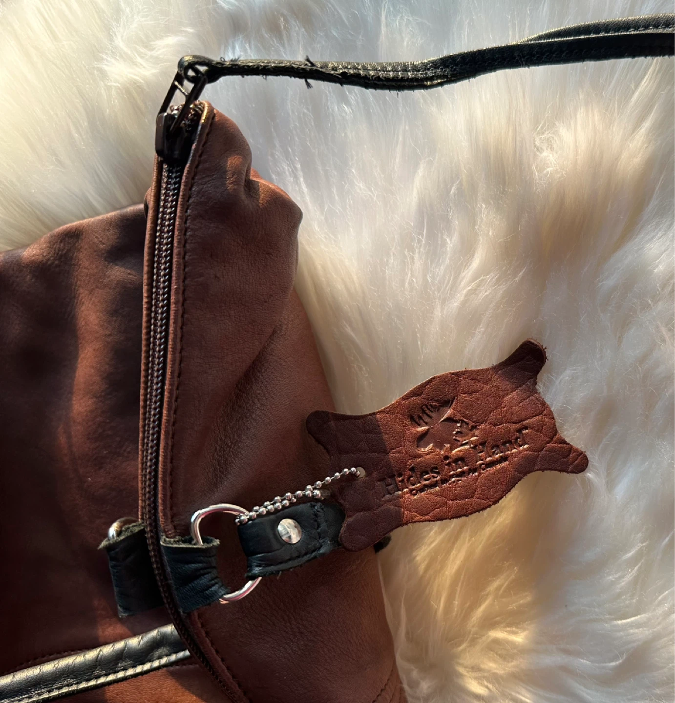 Hides In Hand Irene Leather Tote Bag / Purse - photo 3