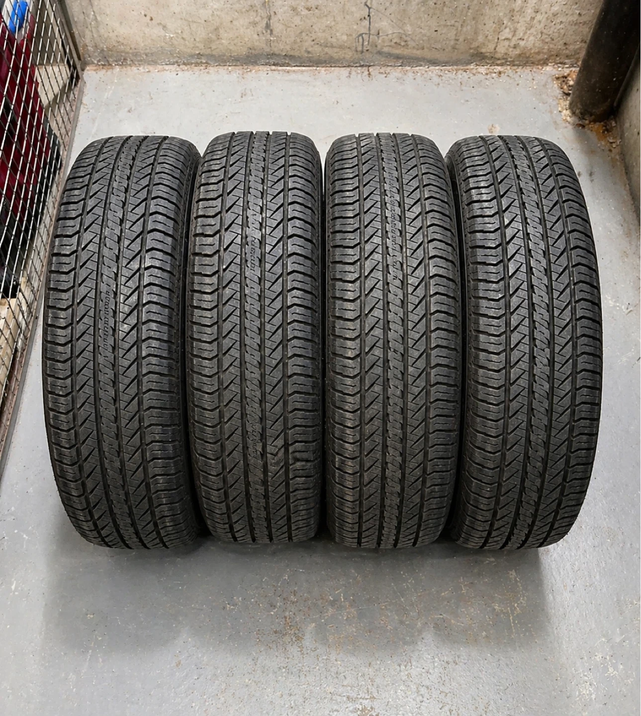 4 All-Season Tires + Honda Rims – Ready to Install