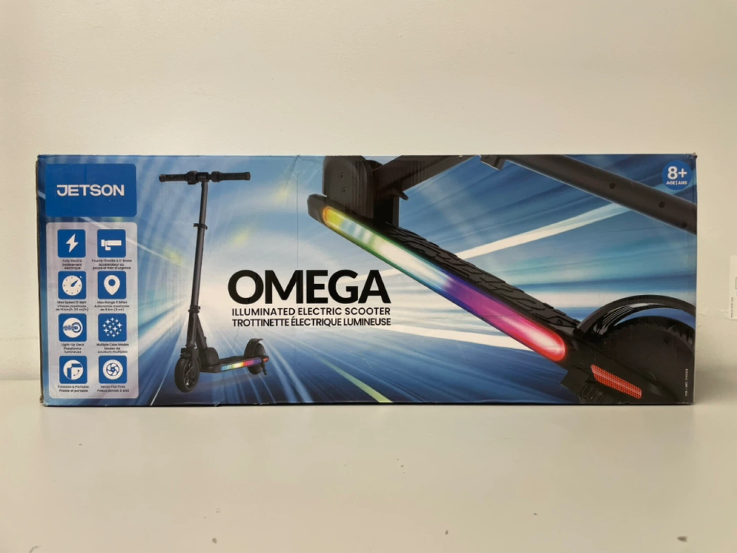 Jetson Omega Illuminated Electric Scooter
