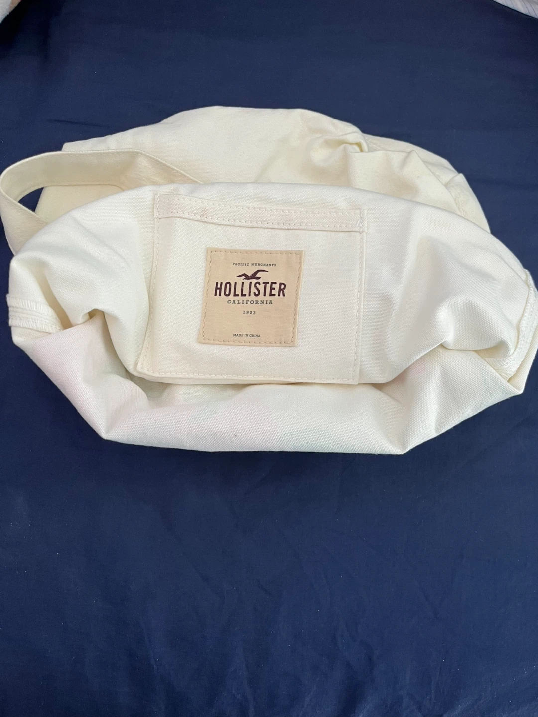 Hollister Canvas Tote Bag with Floral Print - photo 2