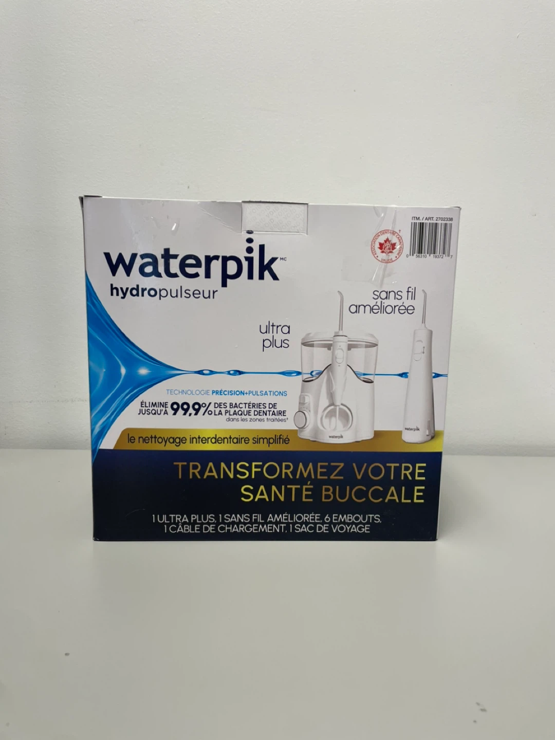 Brand new Waterpik Cordless Enhance Water Flosser Ultra Plus