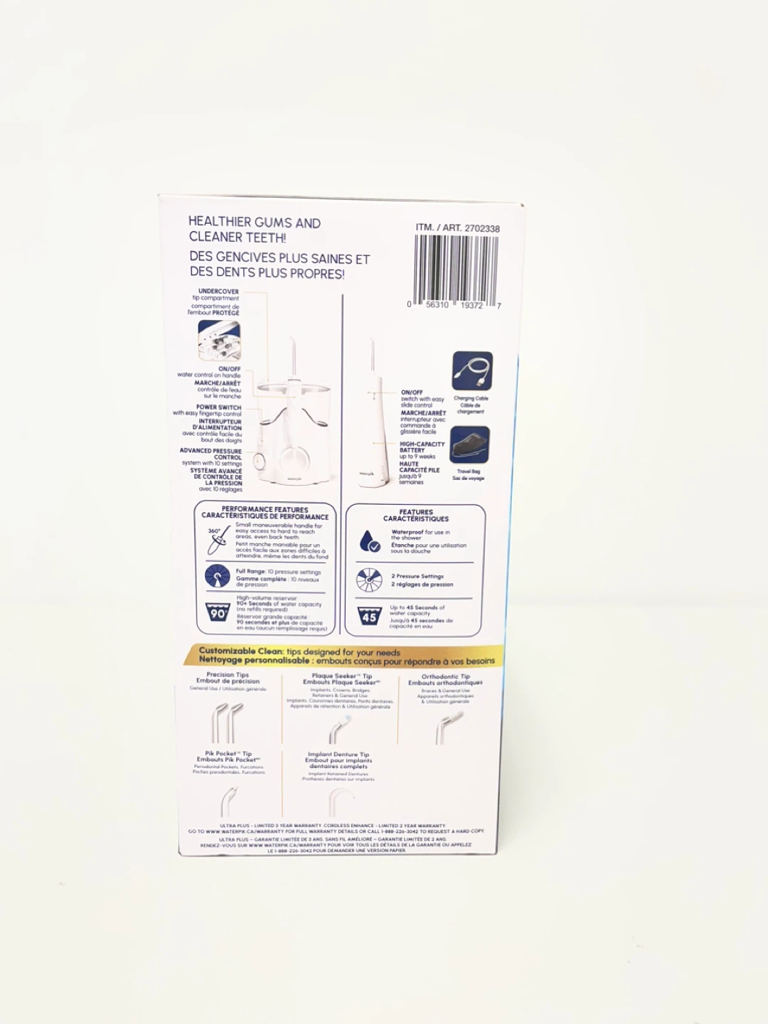 Brand new Waterpik Cordless Enhance Water Flosser Ultra Plus - photo 4