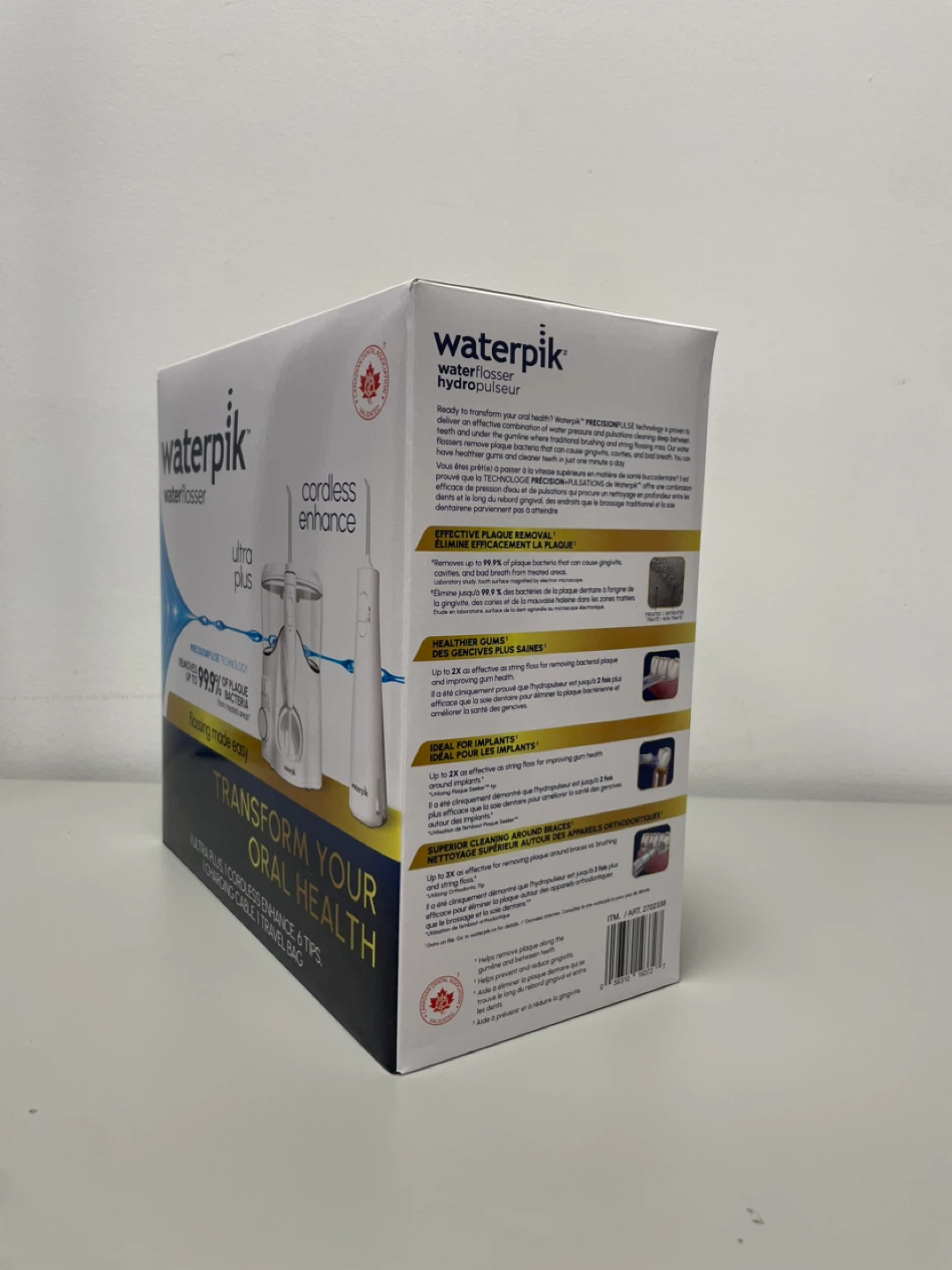 Brand new Waterpik Cordless Enhance Water Flosser Ultra Plus - photo 2