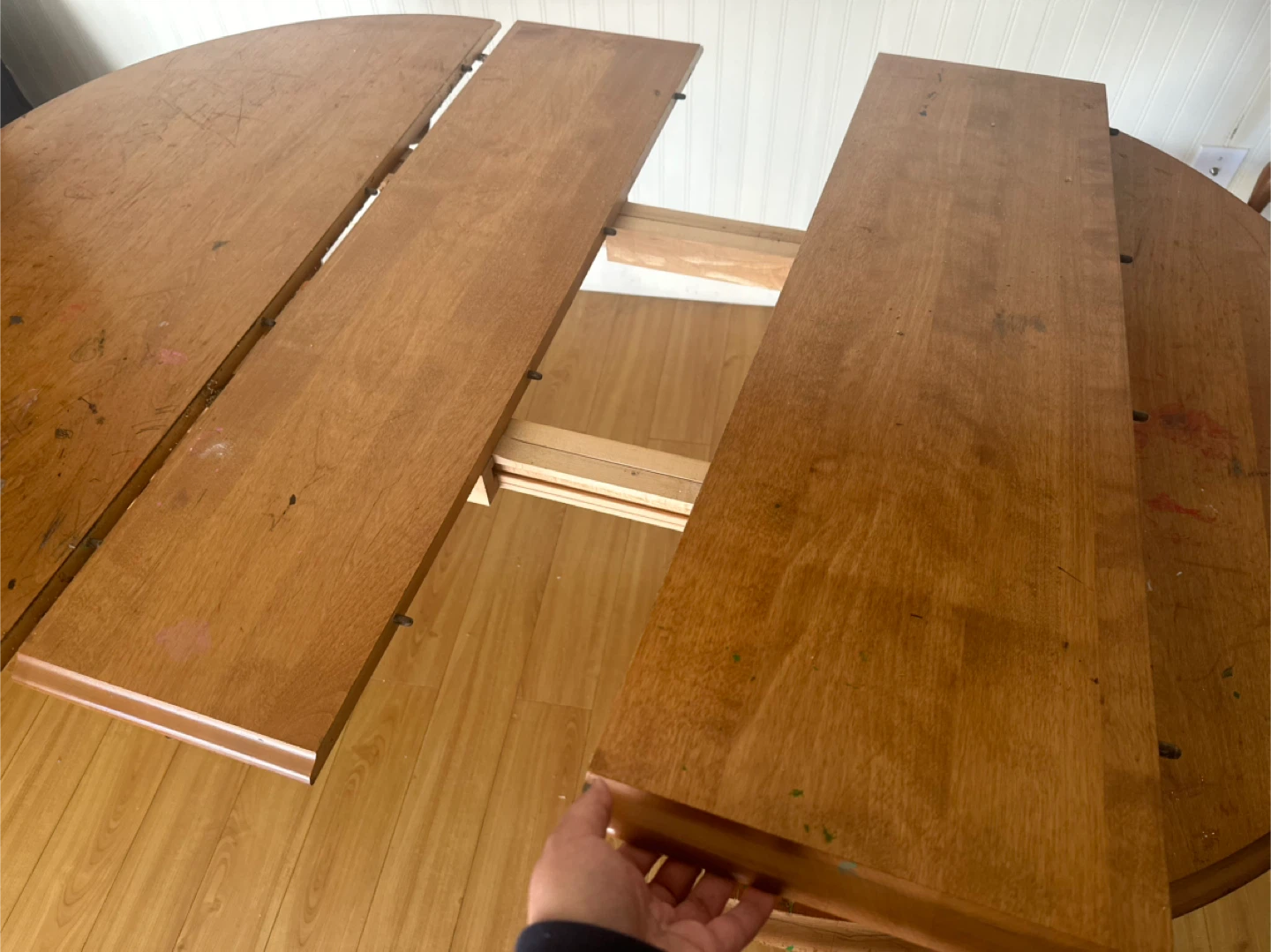 Wooden Dining Table with Chairs - photo 3
