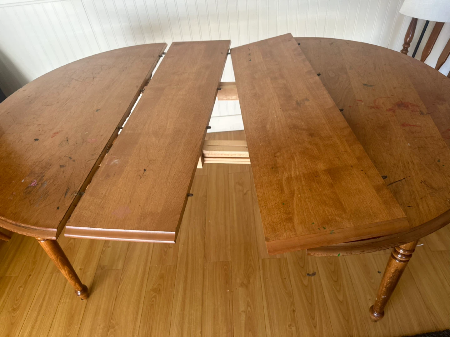 Wooden Dining Table with Chairs - photo 2